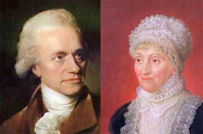 William y Caroline Herschel