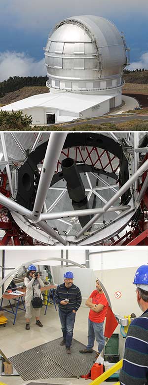 Gran Telescopio Canarias - Hablando con Científicos podcast - Cienciaes.com