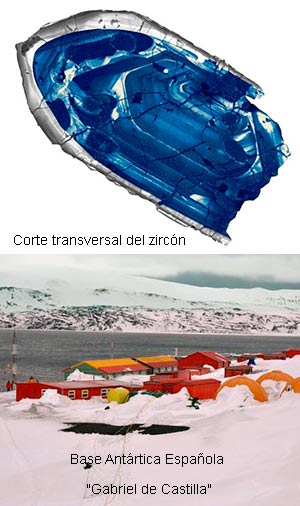 Zircon y antártida - Poscast Vanguardia de la Ciencia - Cienciaes.com