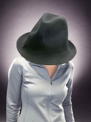 Mujer sombrero