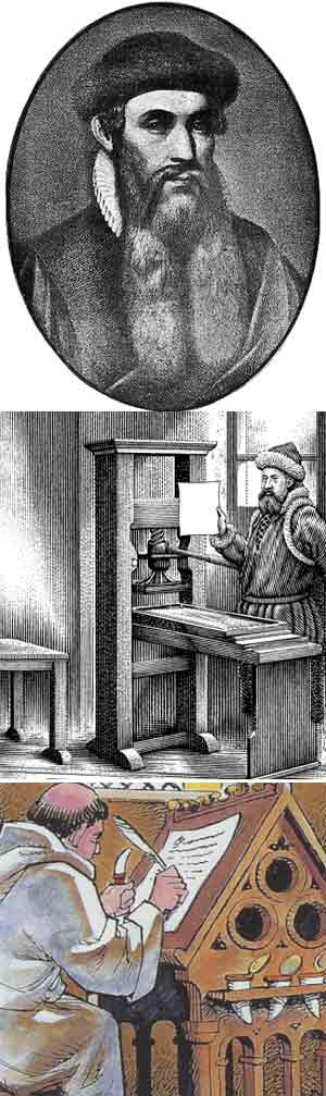 Gutenberg y los copistas - Ciencia y Genios