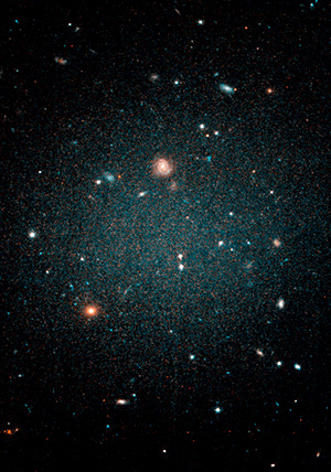 Galaxia sin materia oscura. Quilo de Ciencia podcast  CienciaEs.com
