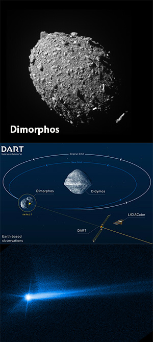 Dart y Dimorphos. - Hablando con Científicos podcast - Cienciaes.com