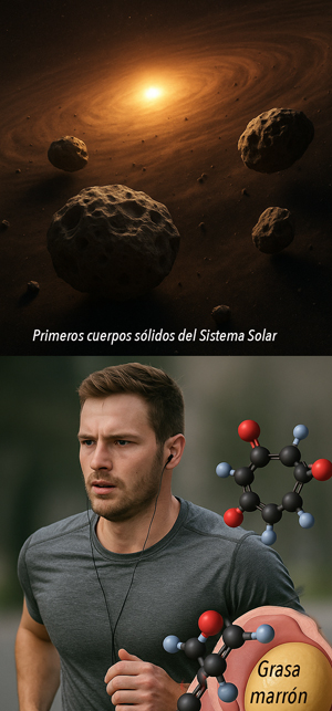Primeros sólidos solares y poderes de la grasa marrón - Ciencia Fresca podcast  - Cienciaes.com 