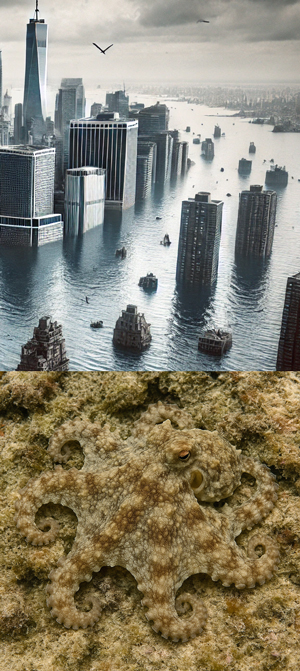 Nivel del mar, pulpos. Ciencia Fresca podcast - Cienciaes.com