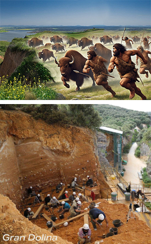 Caza de bisontes. - Hablando con Científicos podcast - Cienciaes.com