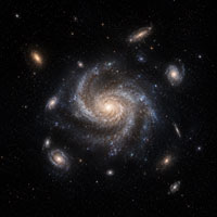Tamaño galaxias - Quilo de Ciencia podcast