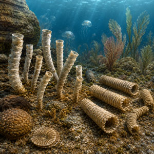 Cloudina y Sinotubulites - Zoo de Fósiles podcast - Cienciaes.com
