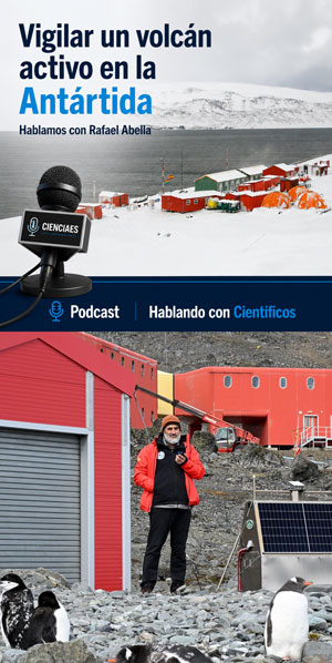 Vocán en la Antártida - Hablando con Científicos podcast - Cienciaes.com