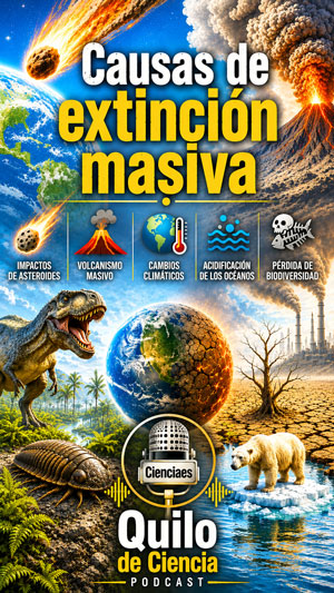Extinciones - Quilo de Ciencia podcast - Cienciaes.com
