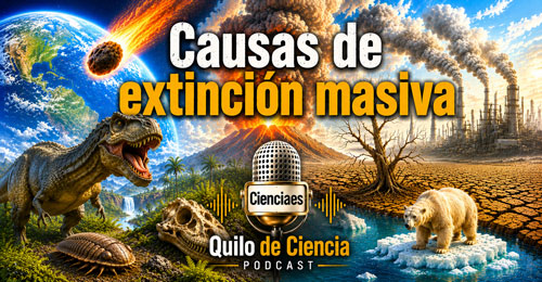 Extinciones - Quilo de Ciencia podcast - Cienciaes.com