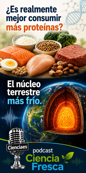 Proteínas y núcleo terrestre - Ciencia Fresca podcast - Cienciaes.com