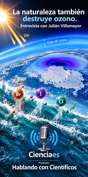 Halógenos y ozono - Hablando con Científicos podcast  - Cienciaes.com
