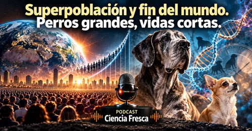 Superpoblación y perros - Ciencia Fresca podcast - Cienciaes.com